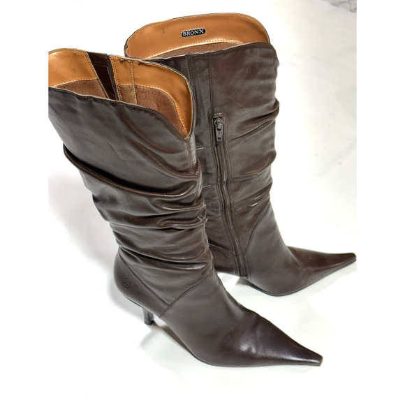 Bronx Brown Women’s Boots Size 9M - Picture 2 of 16